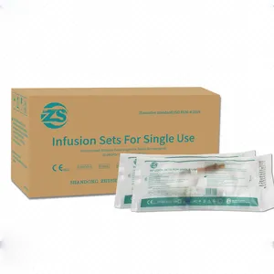 CE Infusion Needle Iv Giving Set For Hosipial