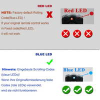 BS Series HSE2-868-BS HSE4-868-BS HS4-868-BS HS5-868-BS HS1 HSE1 HSP4 HSD2 HSS4 BS 868 Télécommande de porte de garage 868MHz