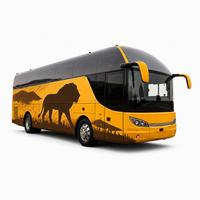 Autocar de luxe TENGLONG de 12,5 m, diesel, 49 places, moteur Weichai avec réfrigérateur
