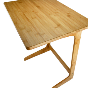 Mesa de sofá mesa de <span class=keywords><strong>TV</strong></span> mesa de ordenador portátil final, escritorio de aperitivos de bambú para cama de café comer escritura lectura sala de estar - Product Image 4