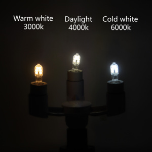 LED Prix promotionnel d'usine, mini <span class=keywords><strong>ampoule</strong></span> AC12V 1.4W lumière blanche chaude sans filtre Ampoules <span class=keywords><strong>G4</strong></span> adaptées à la <span class=keywords><strong>hotte</strong></span> d'armoire - Product Image 5