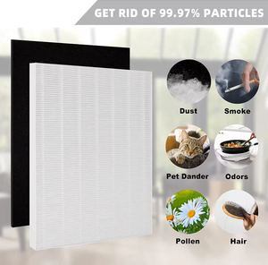 Filtre de remplacement pour purificateur d'air <span class=keywords><strong>Winix</strong></span> 115115 Pre Activated Carbon Cotton and HEPA Filter - Product Image 5