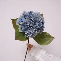 Bunga Hydrangea Latex Berkualitas Tinggi, Bunga Hydrangea Buatan Sentuhan Realistis, Dekorasi Rumah Mewah, Rangkaian Bunga untuk Pesta dan Pernikahan
