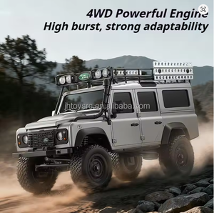 Nouveautés MN-111C Camion RC Crawler <span class=keywords><strong>4x4</strong></span> à l'échelle 1/18, Véhicule Tout-Terrain Télécommandé pour Escalade sur Roches, Voiture Électrique Jouet - Product Image 3