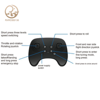 Drone rechargeable résistant aux chocs avec lumières colorées, quatre hélices, avion télécommandé, avion en mousse à cascade de gravité, jouets