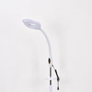 얼굴 및 속눈썹 미용 관리를위한 미국 플러그가있는 전문 ABS 렌즈 16x360 조정 가능한 바닥 스탠드 LED 돋보기 램프 - Product Image 2