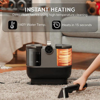 Vente directe usine – Nouveauté 2026 – Nettoyeur vapeur chauffant portable 3-en-1 pour tapis et taches, idéal pour la maison