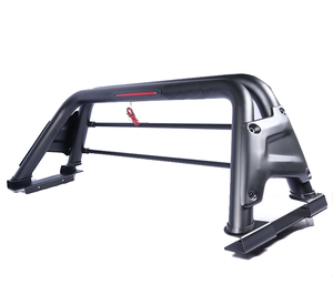 Universel 3 "noir américain avec feu de freinage Cage de roulis Accessoires de camionnette Barre de sport en acier inoxydable - Product Image 2