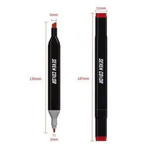 Juego de Marcadores de Pintura Económicos, Gama Completa, Punta Fina Plateada, 60 Colores (PC-3M) - Product Image 3