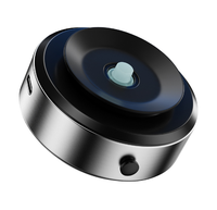Support de téléphone automatique à ventouse électrique pour voiture et bureau, rotatif à 360°, en alliage d'aluminium magnétique, design portable