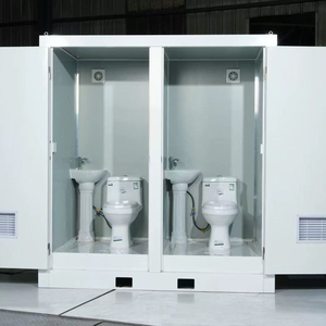 Baño Móvil para Obras de Construcción con Ducha, Baño Público Ecológico y de Protección Ambiental para Áreas Escénicas al Aire Libre - Product Image 5