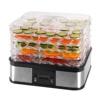 Gehele Verkoop 5 Verstelbare Trays Elektrische Groenten En Fruit Dehydrator Voedsel Droger Machine