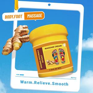 Fußbein massage creme 320g Körperpflege Beruhigende Berührungs massage lotion Tiefen gewebe massage creme für die Physiotherapie - Product Image 2