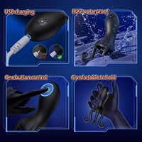 Silikon-Penisvibrator Automatische Freihändige Rotierende Männer-Masturbationsmaschine mit 360° Umhüllender Stimulation
