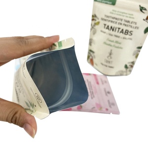 OEM Sac d'emballage en papier kraft écologique portable à usage hôtelier Comprimés solides <span class=keywords><strong>de</strong></span> dentifrice dentaire - Product Image 2