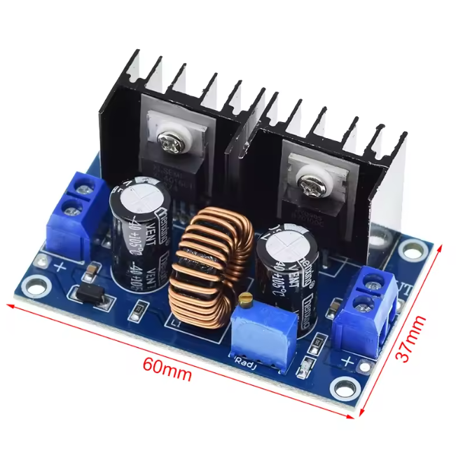 Convertisseur DC-DC XL4016 200W - Abaisseur 4-40V à 1,25-36V - 8A - Réglable