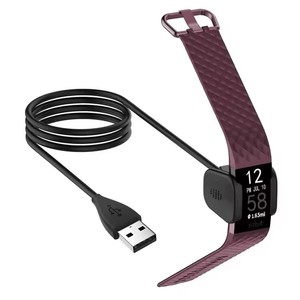 Cable de Carga Magnético Rápido para Reloj Inteligente, Adaptador de Cargador USB Portátil para <span class=keywords><strong>Fitbit</strong></span> <span class=keywords><strong>Charge</strong></span> <span class=keywords><strong>4</strong></span> - Product Image 5