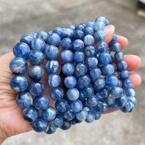 Vòng tay đá Kyanite tự nhiên Brazil, mắt mèo pha lê, quà tặng thời trang cao cấp dành cho nam và nữ, bán buôn - Product Image 4