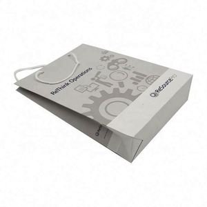Sac cadeau de mariage en papier kraft avec logo personnalisé, option de vente en gros à prix avantageux pour les occasions spéciales - Product Image 4