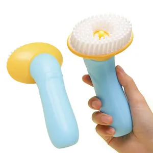 Wholesale Hoopet All In One Massage Hair Removal Long Handle Comfortable Soft Pet Dog Cat Shampoo Bath Brush