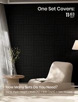 Paneles Acústicos Ranurados de Fieltro Modernos al por Mayor, Tablero Ecológico con Pernos, Decoración de Pared Interior que Absorbe el Ruido para Oficina, Estudio, Hotel, Escuela