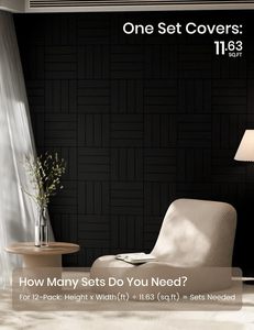 Panneaux acoustiques modernes en feutre rainuré, écologiques, à fixation par crochets, <span class=keywords><strong>pour</strong></span> l'absorption du bruit et la décoration murale intérieure des bureaux, studios, hôtels et écoles. - Product Image 6