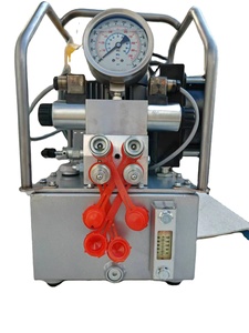 Bomba Hidráulica de Doble Acción de Dos Etapas 220V para Llave Dinamométrica, Unidad de Potencia Hidráulica de Alta Presión 700 Bar - Product Image 5