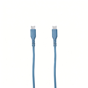 Cable <span class=keywords><strong>USB</strong></span> C a C de carga rápida PD 60W de la fábrica Tenova, cable de datos de PVC blanco y negro para iPad Pro y Samsung Tab - Product Image 2