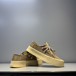 Zapatillas de running estilo británico auténtico para papá, ultraligeras de lona, con puntera moderna, cómodas, con cordones, suaves, de goma, para otoño, con aumento de altura. - Product Image 4