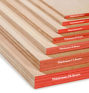 12mm handels übliche Hartholz-Sperrholz platte 4 x8ft Pappel furnier laminiert zum Lasers ch neiden - Product Image 2