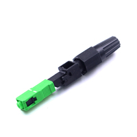 Konektor Perakitan Cepat Optik LN01-5.0 0.3db Kelas Jaringan untuk Kabel Bulat 4.8-5.5mm
