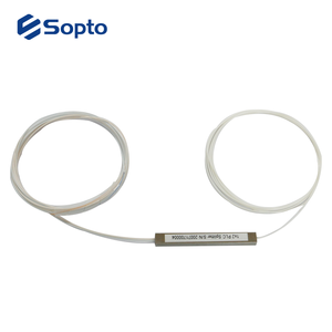 Good Quality PLC <strong>Splitter</strong> 1x2 Type Steel Tube Mini G.657 <strong>1</strong>.5M Length 0.9mm No Connector <strong>1</strong>*2 Optical <strong>Splitter</strong> - Product Image 5