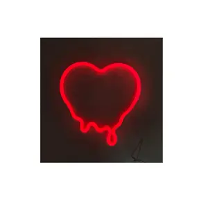 2023 Valentine' Decorations Heart Lights Neon Signs, Creative Bunny Neon Lights for Home decoration and give giving