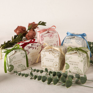 Cajas de Regalo de Papel Plegables al por Mayor, Cajas de Regalo de Papel con Cinta Plegable de Lujo para Bodas, Pequeños Negocios y Uso Doméstico - Product Image 2