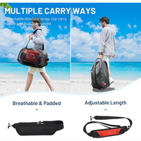 Sac de voyage robuste pour la randonnée et le camping, sac à dos imperméable en TPU pour l'escalade, la randonnée, la voile, le kayak, la pêche