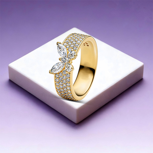 Hochwertiger <span class=keywords><strong>Ring</strong></span>-Anhänger 925 DIY Prinzessinnenkrone Große Prinzessin Rapunzel Tiara <span class=keywords><strong>Ring</strong></span> für Frauen DIY <span class=keywords><strong>Ring</strong></span> Luxus-Schmuck - Product Image 3