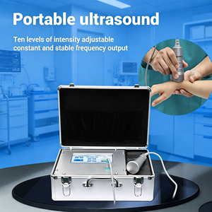 Carevo - Equipo de Ultrasonido Terapéutico de 3 MHz y 1 MHz con Control de Tiempo para <span class=keywords><strong>Fisioterapia</strong></span> y Aplicaciones Corporales, Enchufable - Product Image 3
