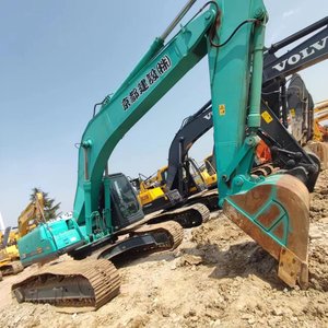 Excavadora de orugas Kobelco SK250 de 25 toneladas de alta calidad, equipo pesado de segunda mano, con motor y bomba originales. - Product Image 4