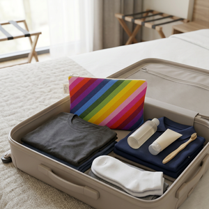 Pochette per Trucchi Stampate all'Ingrosso, Borse Cosmetiche Personalizzate con Logo per Promozioni - Product Image 1