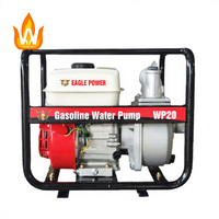 Pompe à eau à jet à moteur essence haute performance de 3 pouces et 7 CV avec une capacité de débit élevée