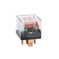 Relais électrique miniature Kampa JD1914 40A/60A/80A 12V pour automobile, lampe 5 broches DPDT transparente avec protection scellée 1A 1C 10MS/10MS
