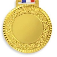 OEM EDM Entrega rápida Medallas de oro de todos los tamaños Materia prima Medallas clave de aleación de zinc Medalla de baile de estilo deportivo de tamaño personalizado