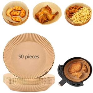 Prix d'usine Chine Vente en gros Papier sulfurisé en silicone de qualité alimentaire de haute qualité Papier sulfurisé pour friteuse à air Doublure en papier jetable - Product Image 2