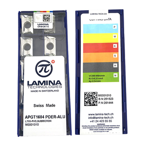 APGT1604 Inserto de fresado del fabricante del Herramienta de torneado Insertos de carburo de tungsteno - Product Image 2