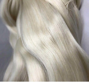 เส้นด้ายไหมหม่อนสีขาวธรรมชาติ 100% สำหรับถักมือ ผลิตภัณฑ์ถักนิตติ้ง - Product Image 2
