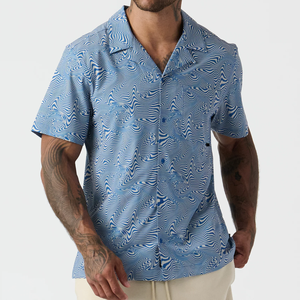 Chemise respirante pour hommes au prix d'usine, vente en gros de chemises décontractées pour hommes africains, tissu mélangé personnalisé, t-shirts en lin doux et confortables - Product Image 6