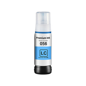 Tinta de Recarga Compatible <span class=keywords><strong>056</strong></span> para Impresora de Inyección de Tinta Epson L8058 L18058 EcoTank, 6 Colores CMYK LC LM, 70 ml - Product Image 2