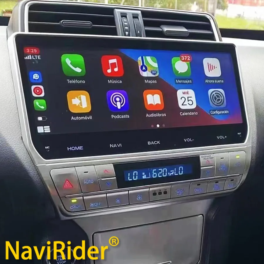 12.3inch Android 13 ScreenFor Toyota Prado 2021 2019 2020 GPS AutoCar Radio Multimedia Video Player Wireless CarPlay Navigation