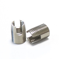 China Fasteners Custom Steel Wire Self-Tapping Screw Thread Insert Type 302 Slotted Internal Metric Thread