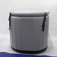 Portable gonflable de bain de glace de récupération de forme physique bon marché de nouvelle conception avec le refroidisseur à vendre